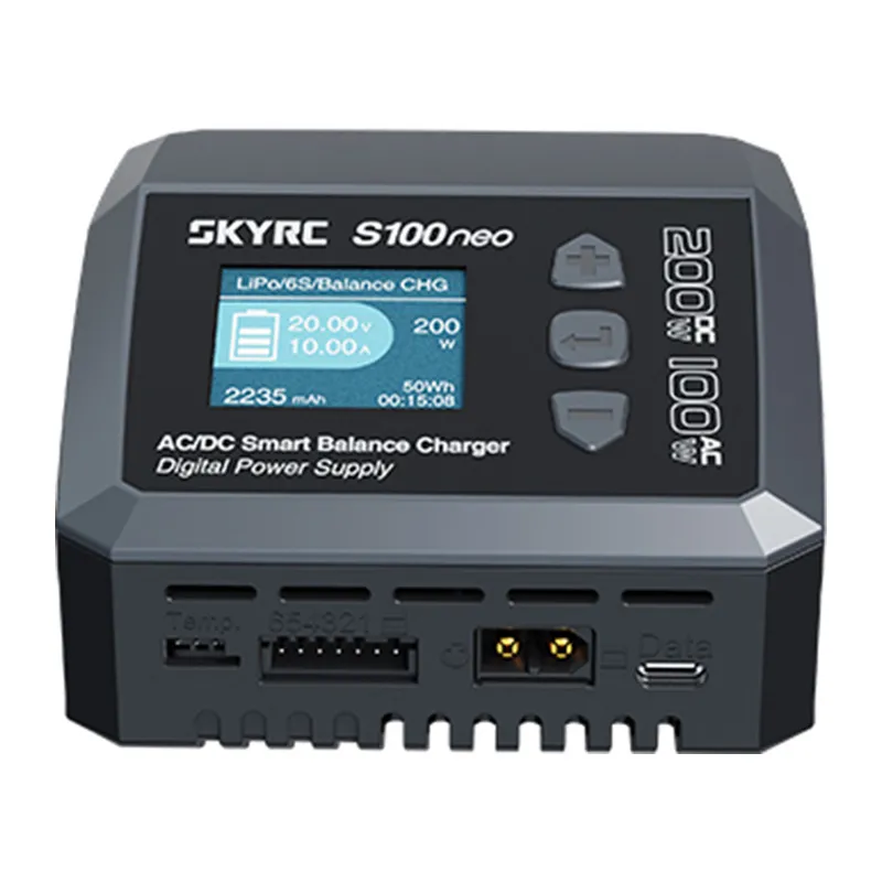SkyRC S100neo AC/DC älykäs laturi, universaali