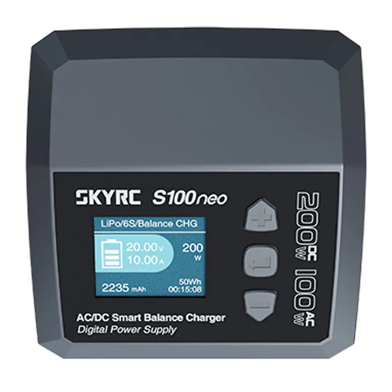 SkyRC S100neo AC/DC älykäs laturi, universaali