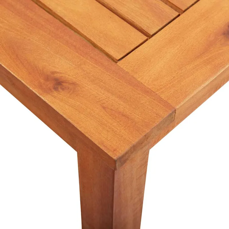 Sodo pöytätaso, 215x90x74 cm, akatsiapuuta massiivinen
