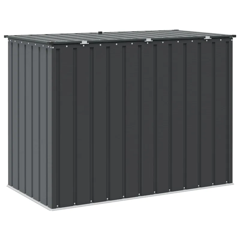 Sodo saugojimo dėžė Juoda 151,5 x 82 x 110,5 cm Plienas