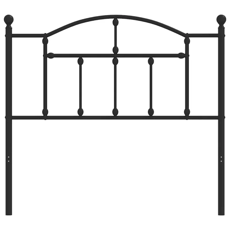 Metalinis pakaitinis galvūgalis, juodos spalvos, 100cm