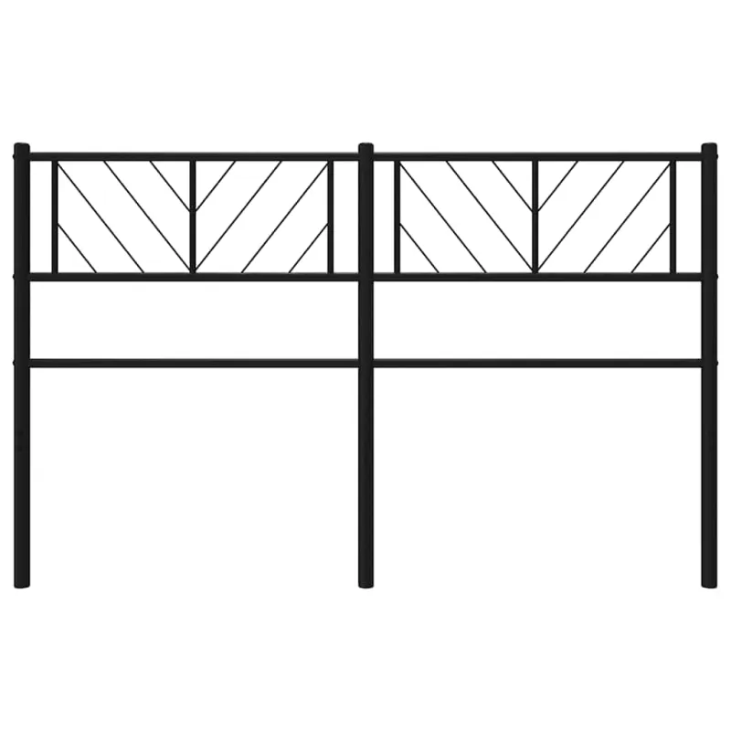 Metalinis pakaitinis galvūgalis, juodos spalvos, 135cm