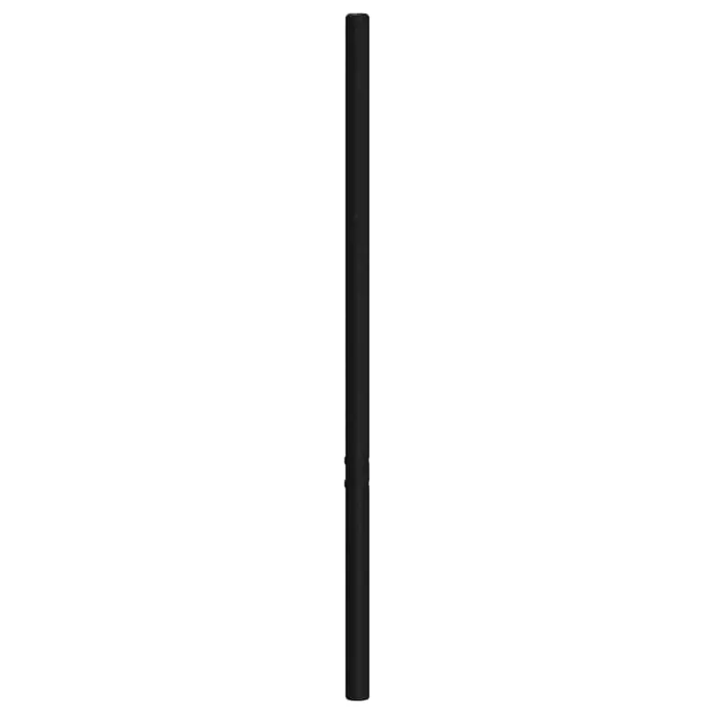 Metalinis pakaitinis galvūgalis, juodos spalvos, 135cm