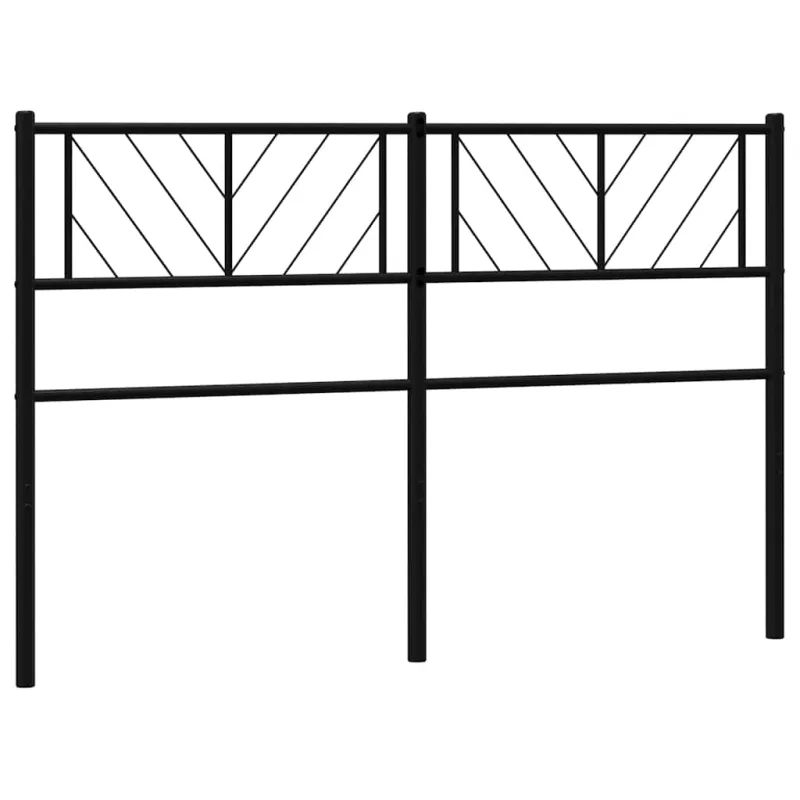 Metalinis pakaitinis galvūgalis, juodos spalvos, 135cm