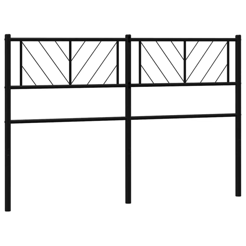 Metalinis pakaitinis galvūgalis, juodos spalvos, 150cm