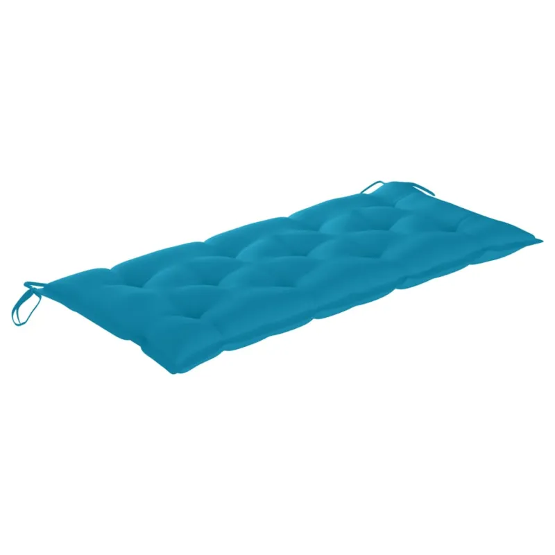 Sodo suoliukas su pagalvėle, 120cm, bambukas (41504+314948)