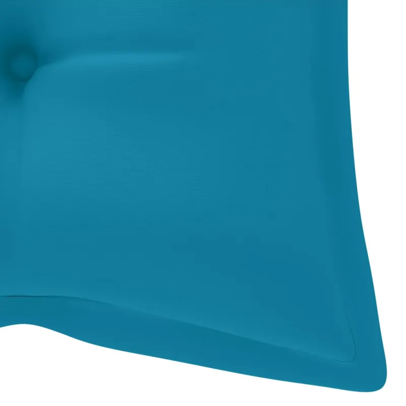 Sodo suoliukas su pagalvėle, 120cm, bambukas (41504+314948)