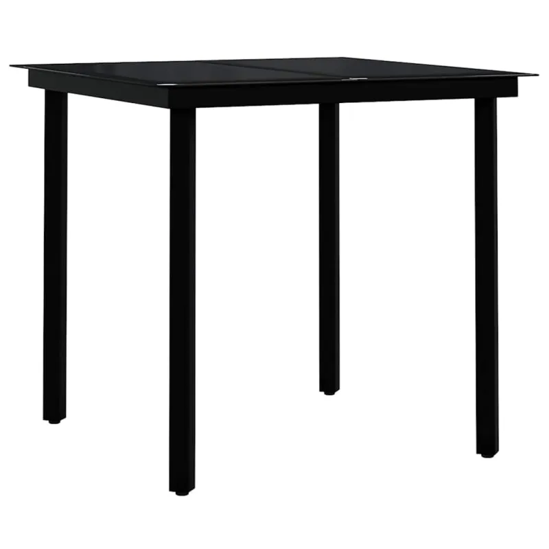 Sodo kompletti, 3 osainen, musta, pehmusteilla