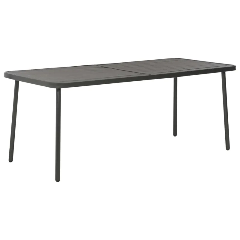 Sodo pöytätaso, tummanharmaa, 180x83x72cm, teräs