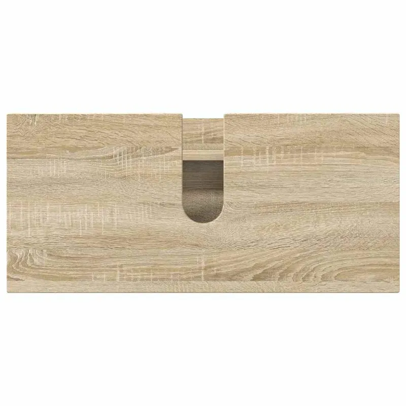 Vonios baldų rinkinys su stalčių 3 pcs Sonoma ąžuolas