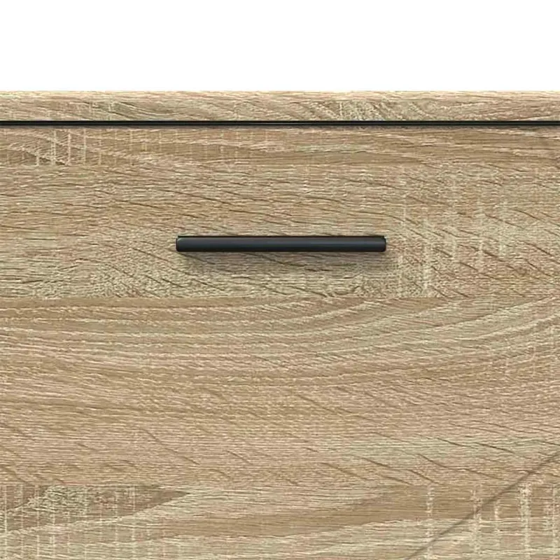 Vonios baldų rinkinys su stalčių 3 pcs Sonoma ąžuolas