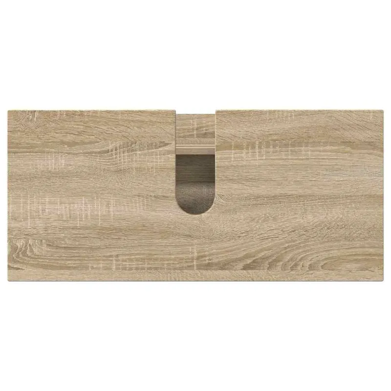Vonios baldų rinkinys su stalčių 3 pcs Sonoma ąžuolas