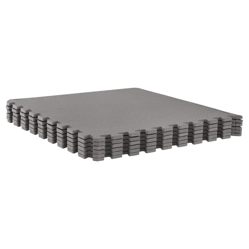 Baseino grindų kilimas 24 pcs Pilka 8,64 m² EVA puta