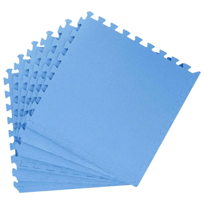 Baseino grindų kilimas 50 pcs Mėlyna 18 m² EVA puta