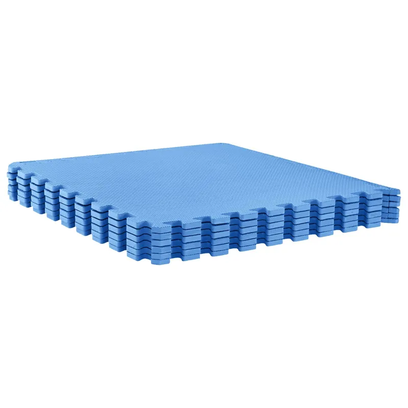 Baseino grindų kilimas 50 pcs Mėlyna 18 m² EVA puta