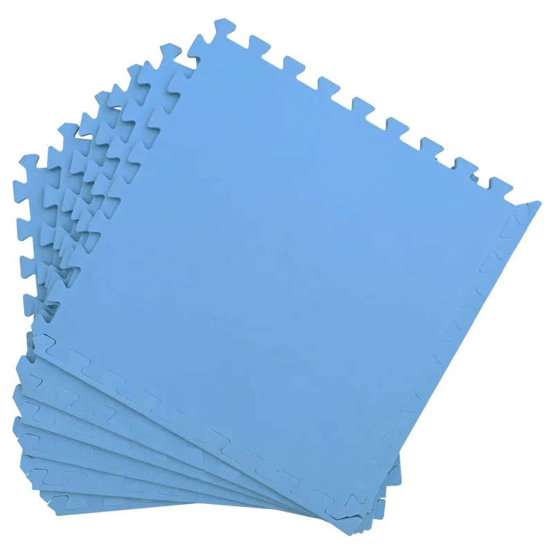 Baseino grindų kilimas 40 pcs Mėlyna 14,4 m² EVA puta