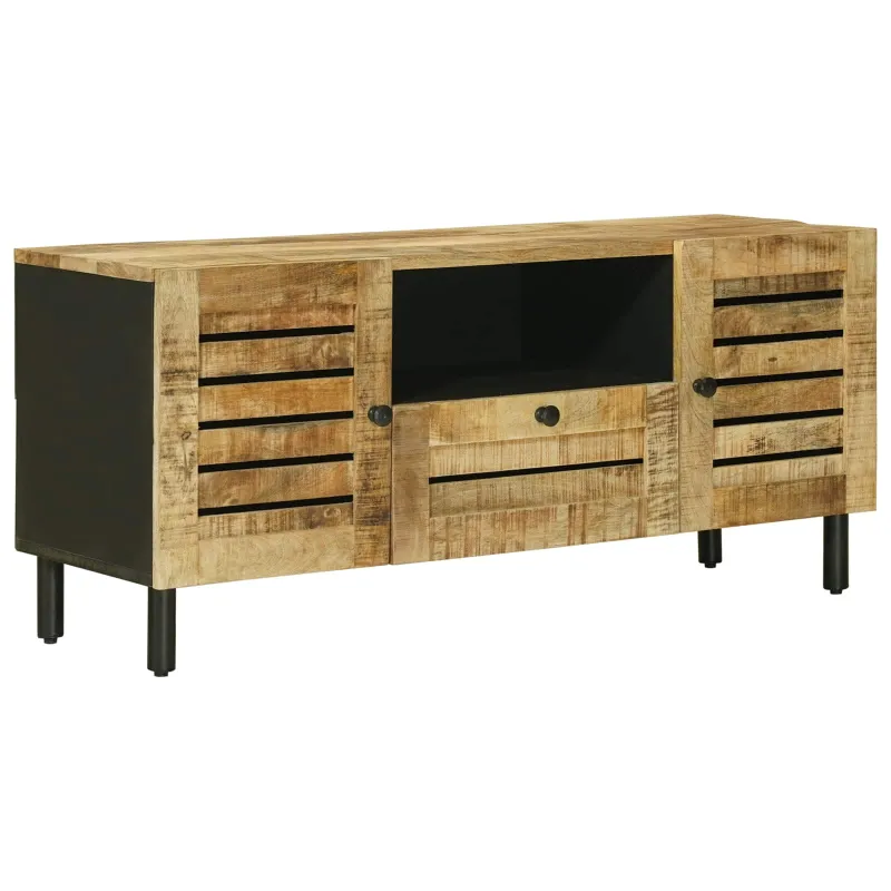 Saugojimo spintos Natūrali 105 x 33 x 46 cm Kietas mango medis
