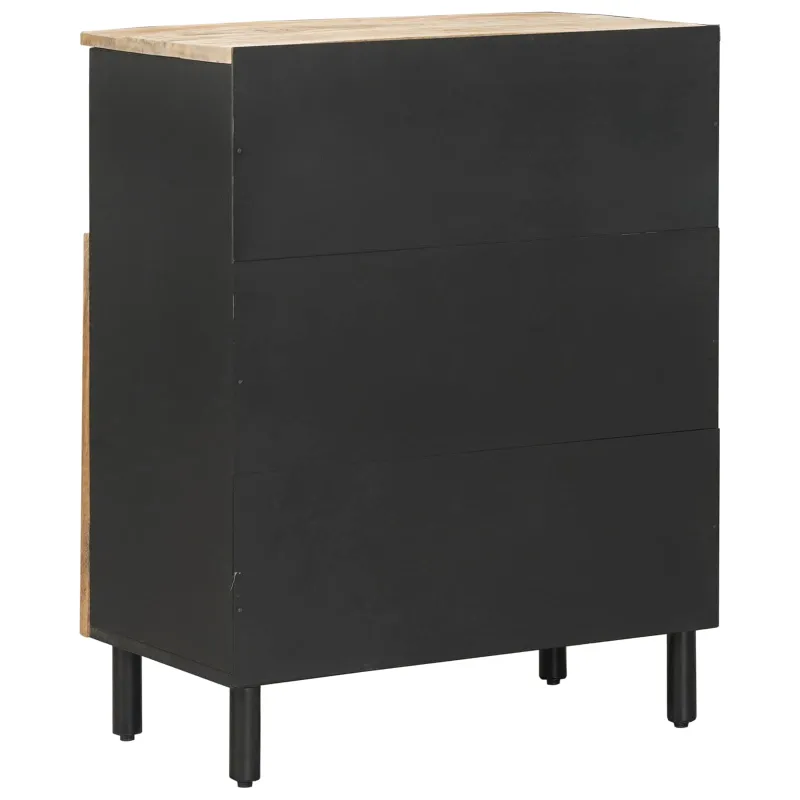 Saugojimo spintos Natūrali 60 x 33 x 75 cm Kietas mango medis