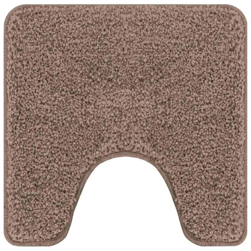 Antisklidus vonios kilimėlių rinkinys 2 pcs Ruda PP