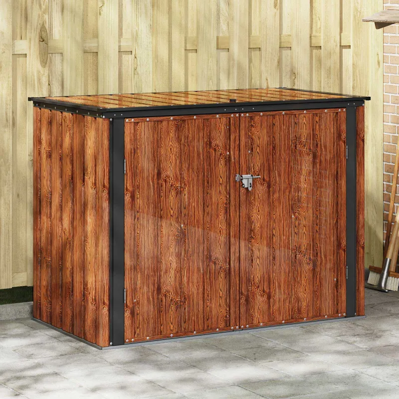 Sodo saugojimo dėžė Ruda 151,5 x 82 x 110,5 cm Plienas