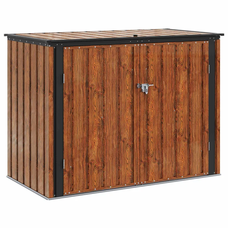 Sodo saugojimo dėžė Ruda 151,5 x 82 x 110,5 cm Plienas