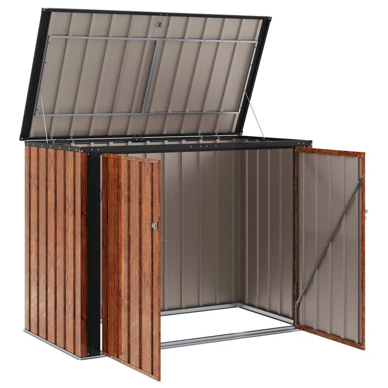 Sodo saugojimo dėžė Ruda 151,5 x 82 x 110,5 cm Plienas