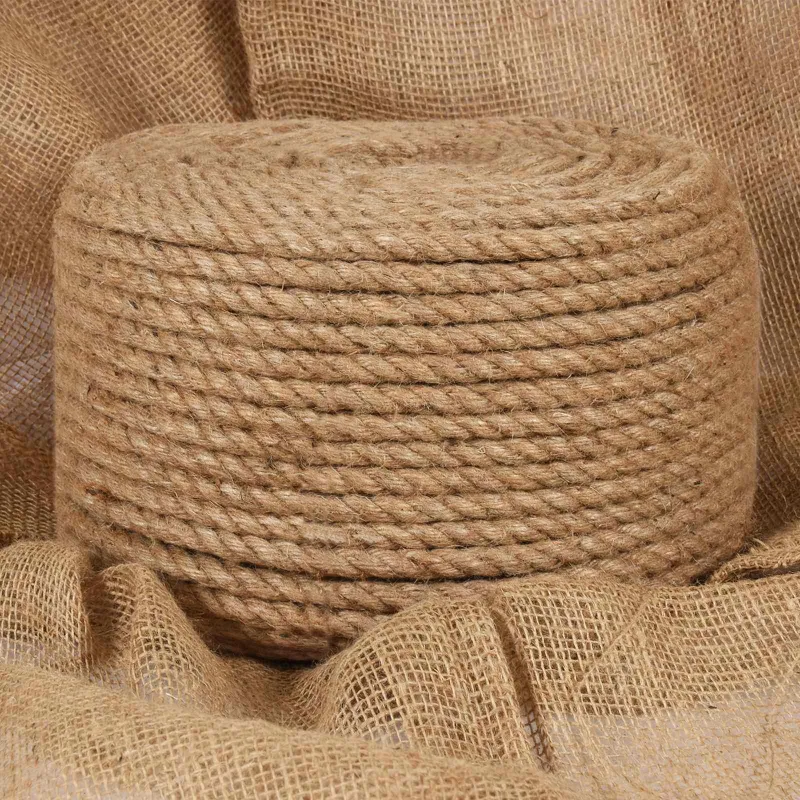 Juto virvė 10 pcs 2 mm Natūrali 100% Tossa jutas