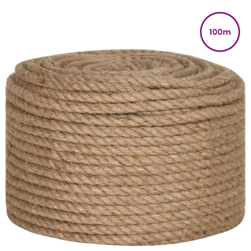 Juto virvė 10 pcs 2 mm Natūrali 100% Tossa jutas