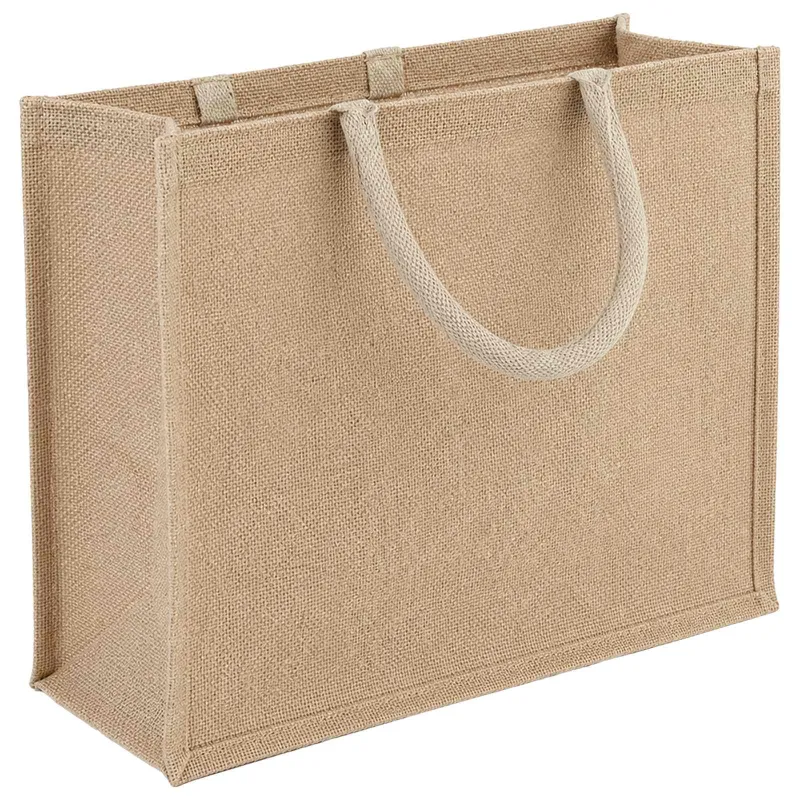 Džiuto piniginės 10 pcs Natūrali 42 x 33 x 19 cm