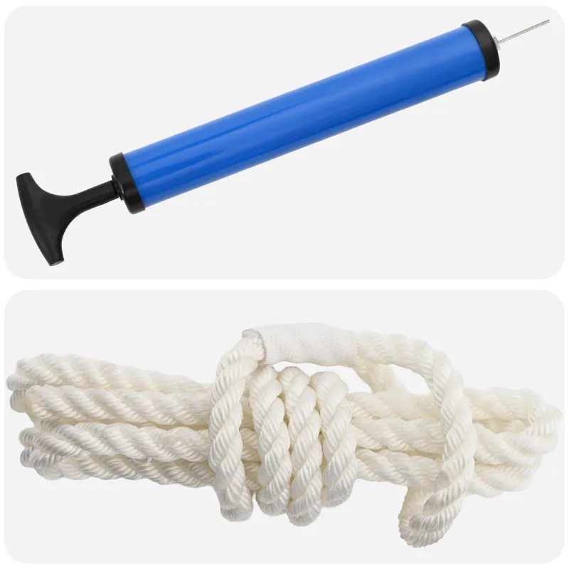 Valčių fenderiai 2 vnt. Ø 11 x 40 cm Balta PVC