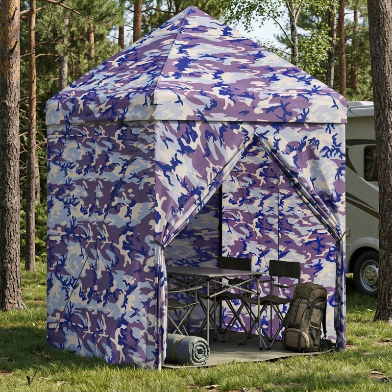 Pop-up Gazebo su 4 Šoninėmis Sienelėmis 2 x 2 m