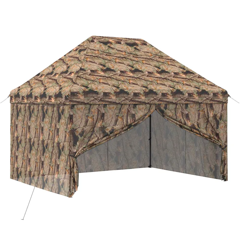 Pop-up Gazebo su 4 Šoninėmis Sienelėmis 3 x 4,5 m