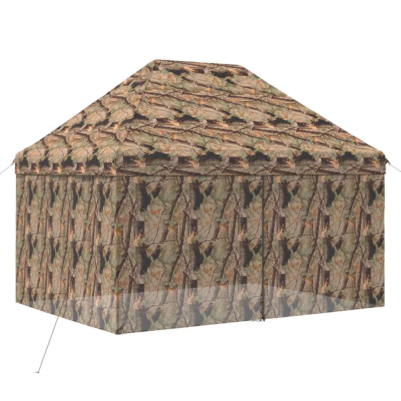 Pop-up Gazebo su 4 Šoninėmis Sienelėmis 3 x 4,5 m