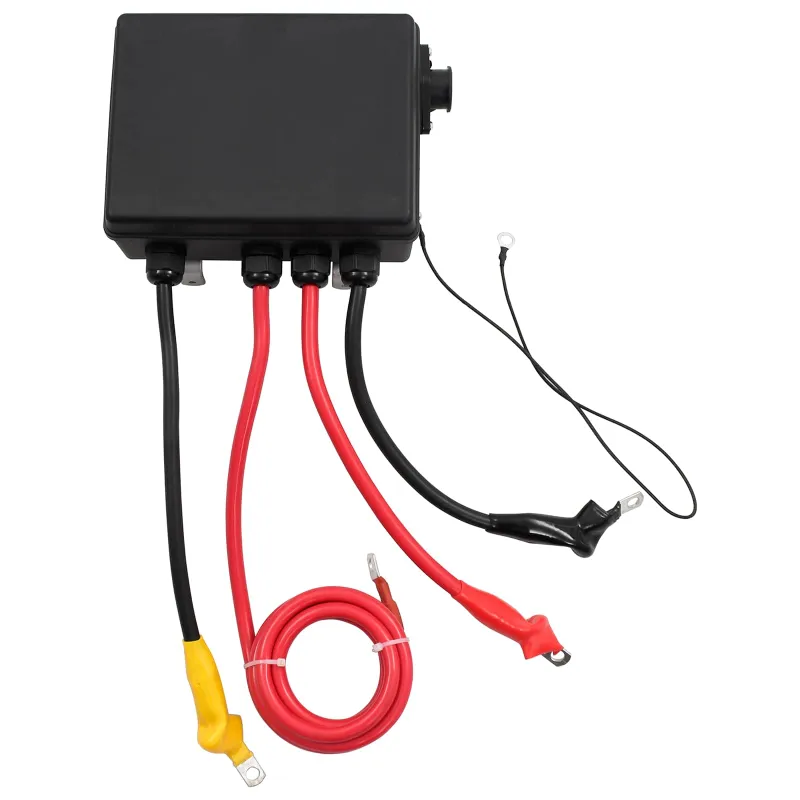 Elektrinis winchas PVC Juoda