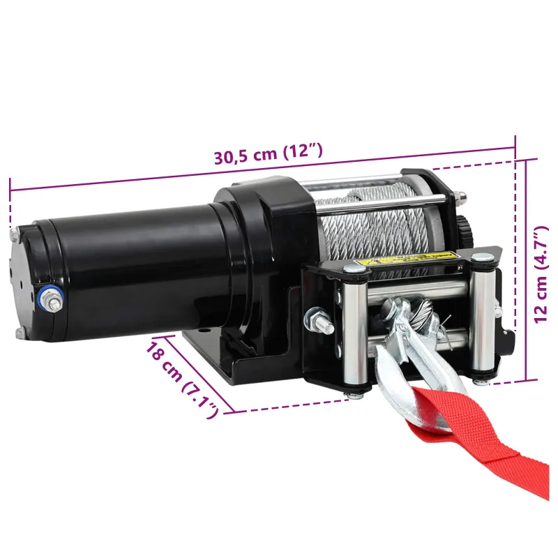 Elektrinė vinis PVC Juoda