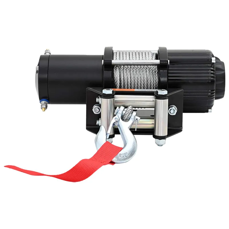 Elektrinis winchas PVC Juoda