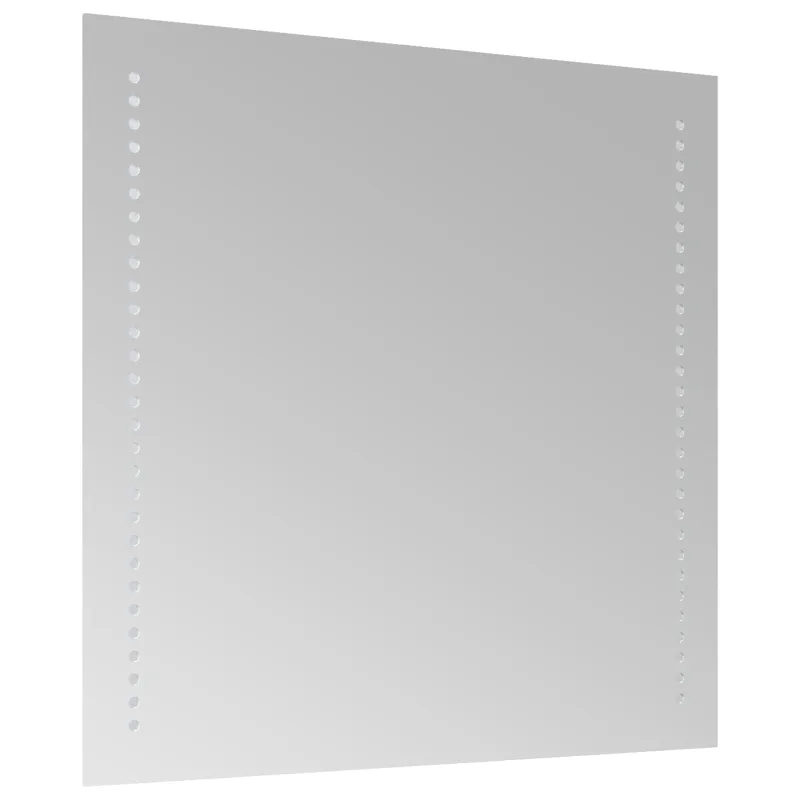 LED vonios veidrodis Skaidrus 50 x 50 cm grūdintas stiklas