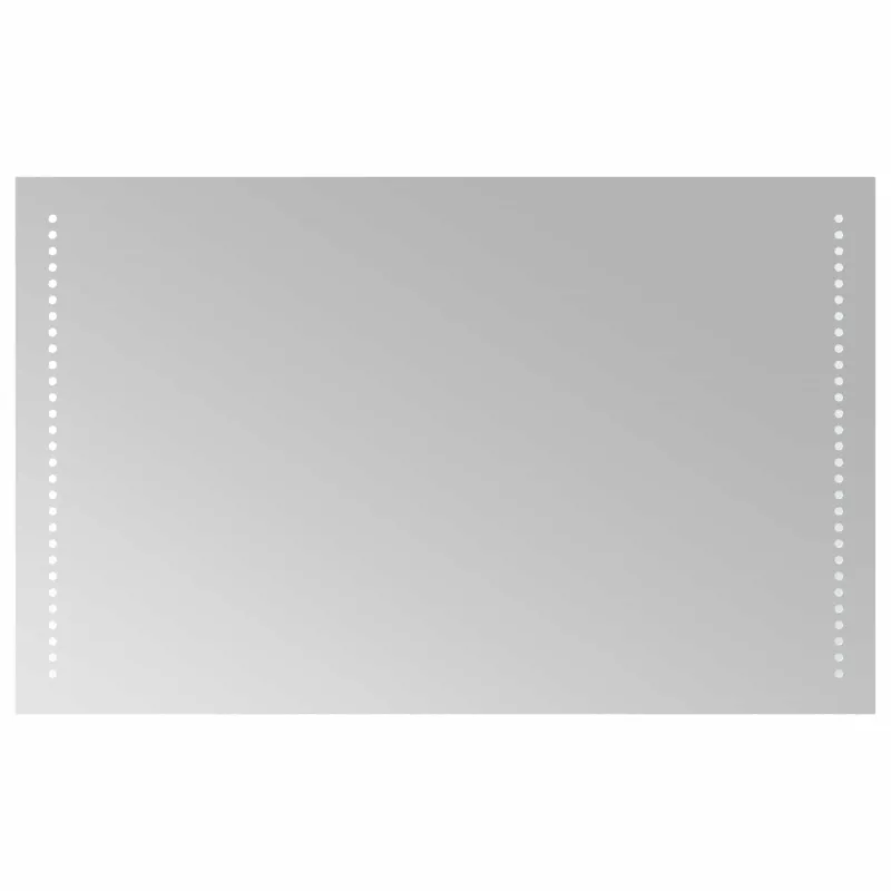 LED vonios veidrodis Skaidrus 80 x 50 cm grūdintas stiklas