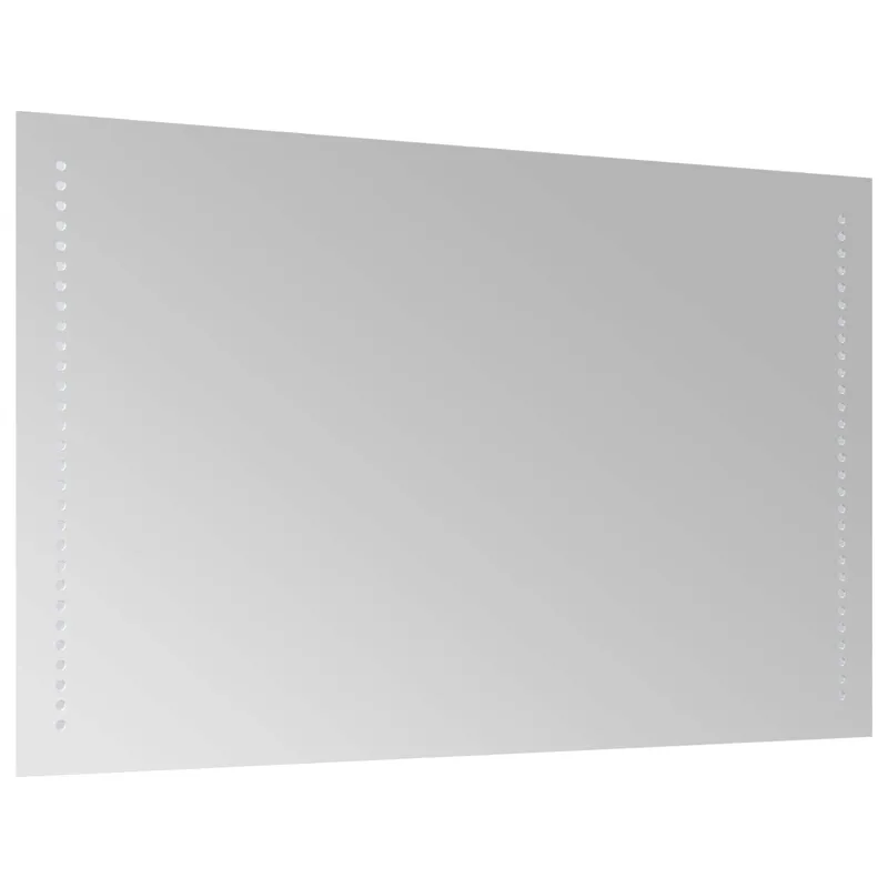 LED vonios veidrodis Skaidrus 80 x 50 cm grūdintas stiklas