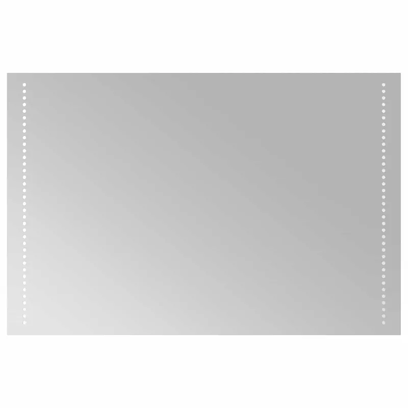 LED vonios veidrodis Skaidrus 90 x 60 cm grūdintas stiklas