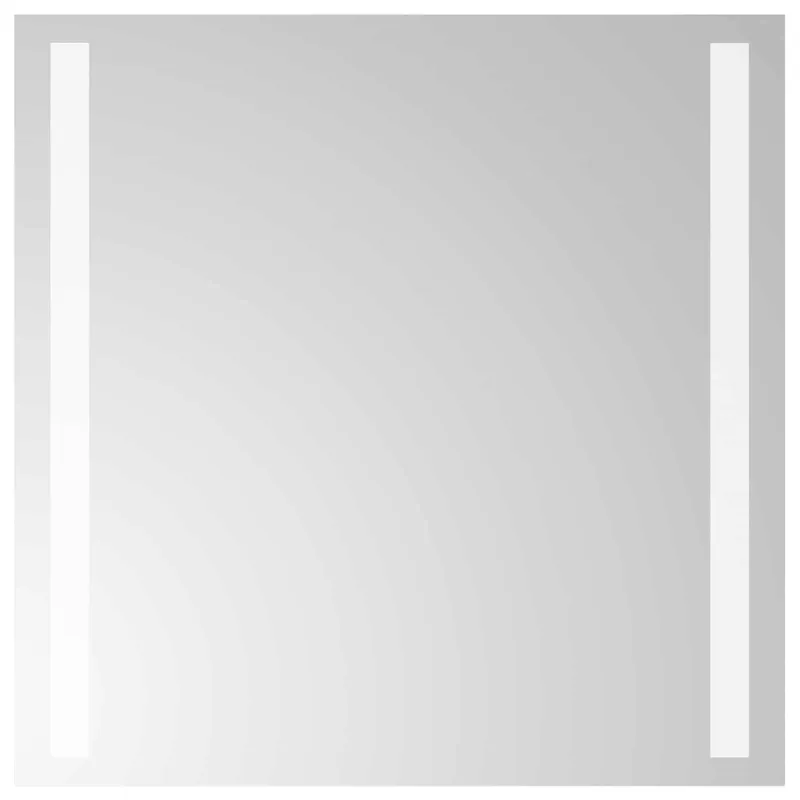 LED vonios veidrodis Skaidrus 40 x 40 cm grūdintas stiklas