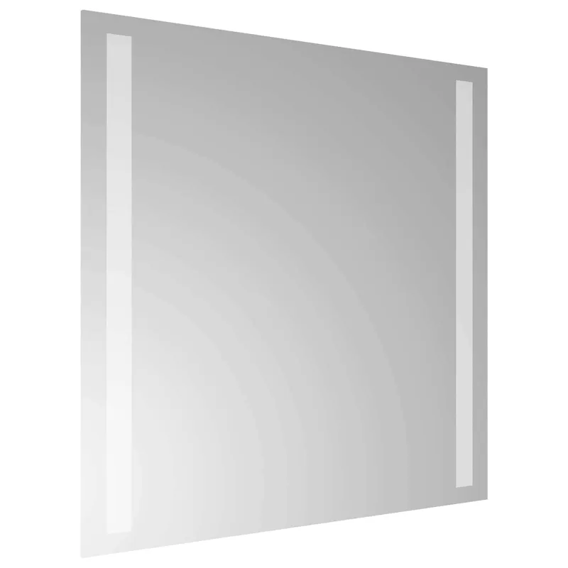 LED vonios veidrodis Skaidrus 40 x 40 cm grūdintas stiklas