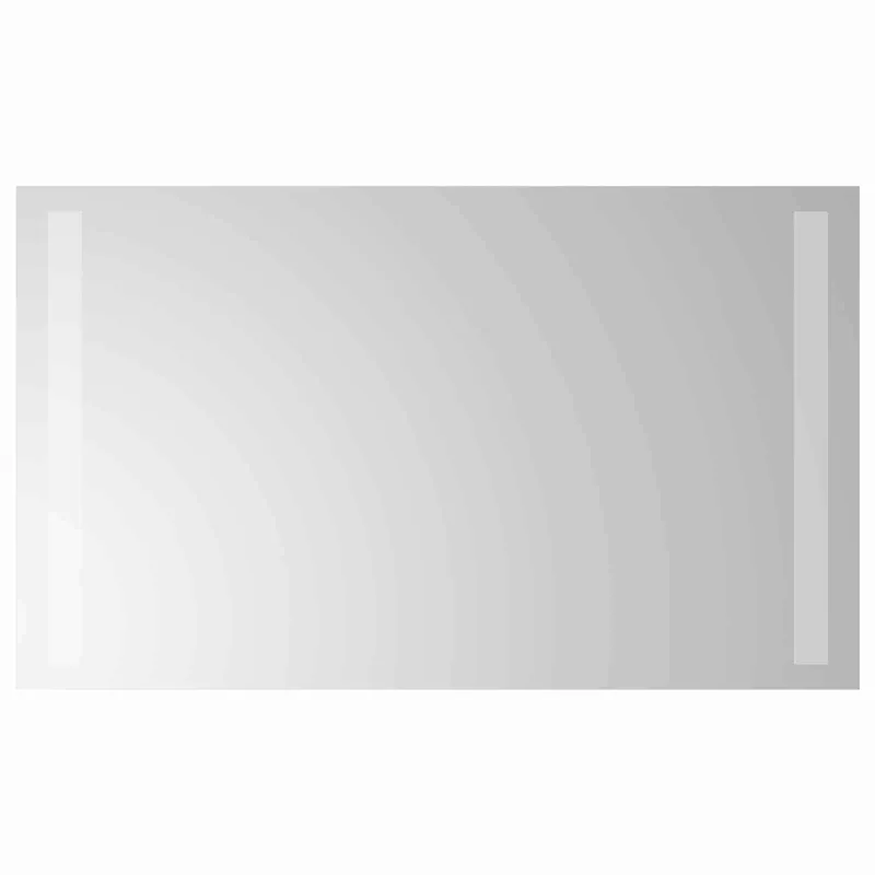 LED vonios veidrodis Skaidrus 60 x 30 cm grūdintas stiklas