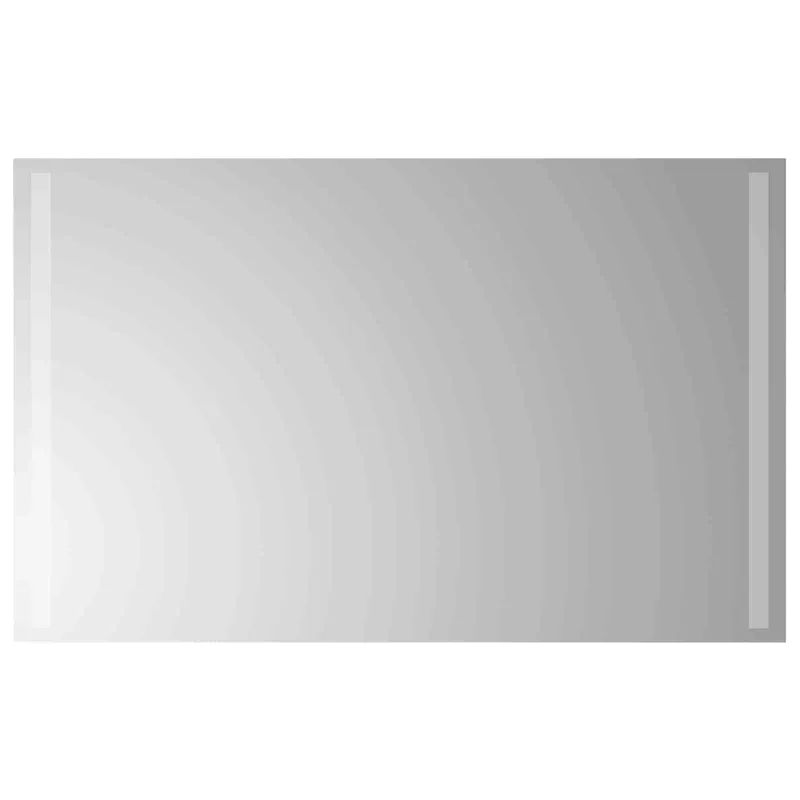 LED vonios veidrodis Skaidrus 80 x 50 cm grūdintas stiklas