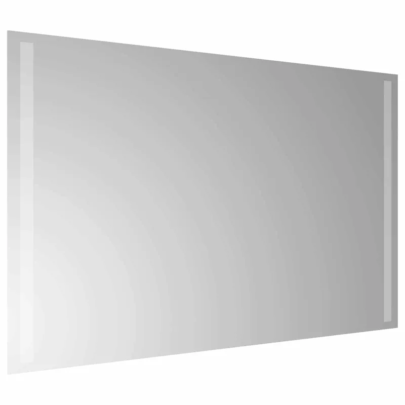 LED vonios veidrodis Skaidrus 80 x 50 cm grūdintas stiklas