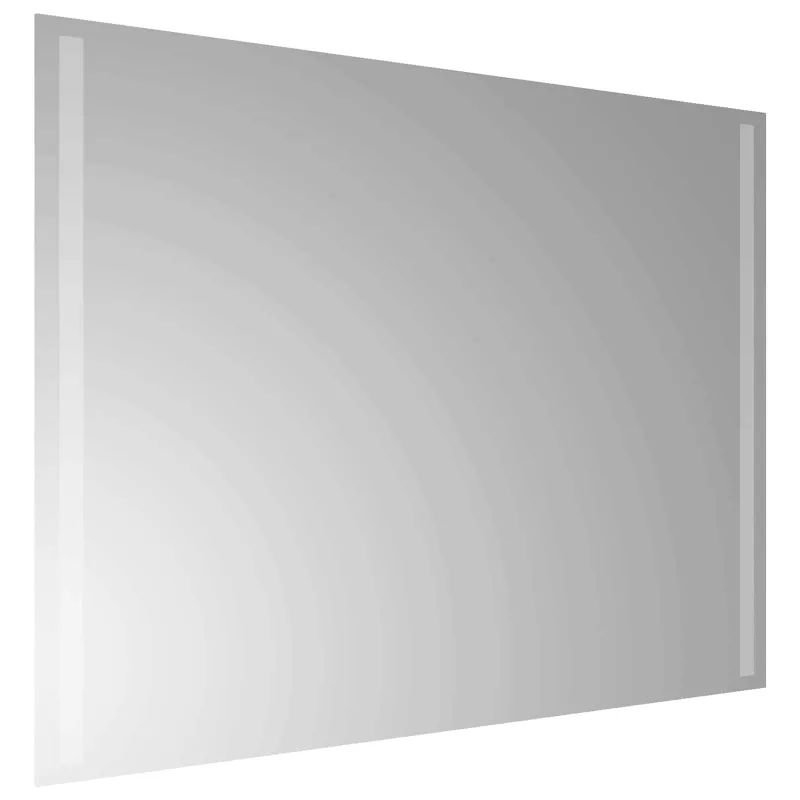 LED vonios veidrodis Skaidrus 80 x 60 cm grūdintas stiklas