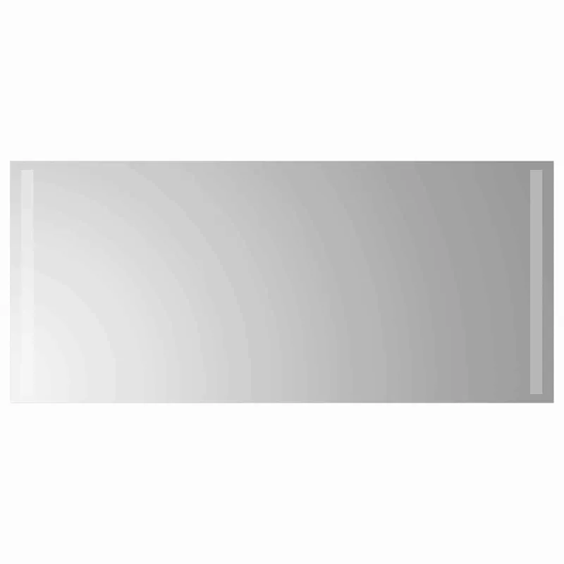 LED vonios veidrodis Skaidrus 90 x 40 cm grūdintas stiklas