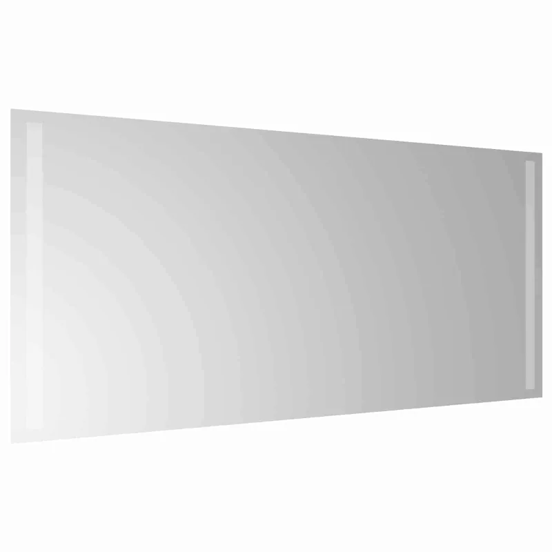LED vonios veidrodis Skaidrus 90 x 40 cm grūdintas stiklas