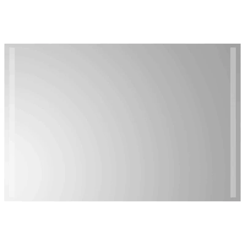 LED vonios veidrodis Skaidrus 90 x 60 cm grūdintas stiklas