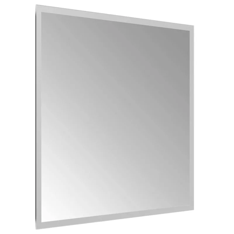 LED vonios veidrodis Skaidrus 50 x 50 cm grūdintas stiklas